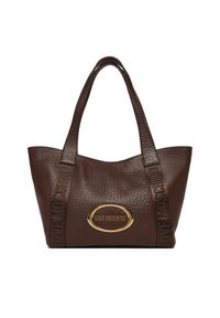 Love Moschino - Torebka LOVE MOSCHINO. Kolor: brązowy