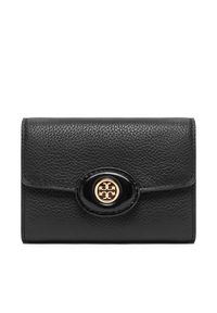 Mały Portfel Damski Tory Burch. Kolor: czarny