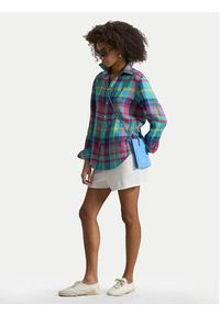 Polo Ralph Lauren Koszula 211973264502 Kolorowy Classic Fit. Typ kołnierza: polo. Materiał: len. Wzór: kolorowy #2