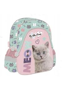 MAJEWSKI - Plecak przedszkolny 28cm D1 My Little Friend Fluffy Kitty