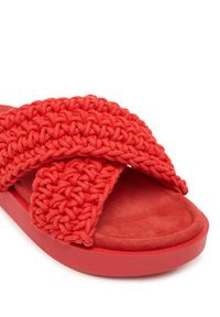 Inuikii Klapki Woven 1004.003.0062 Czerwony. Kolor: czerwony. Materiał: materiał #5