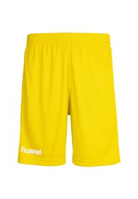 Spodenki sportowe męskie Hummel Core Poly Shorts. Kolor: żółty #1