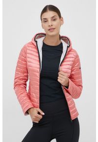 Refrigiwear - RefrigiWear kurtka puchowa damska kolor różowy przejściowa. Kolor: różowy. Materiał: puch. Wzór: gładki