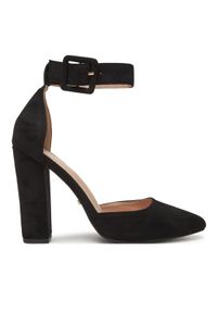 DeeZee Sandały K539 Czarny. Kolor: czarny. Materiał: materiał