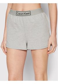 Calvin Klein Underwear Szorty piżamowe 000QS6799E Szary Regular Fit. Kolor: szary. Materiał: bawełna