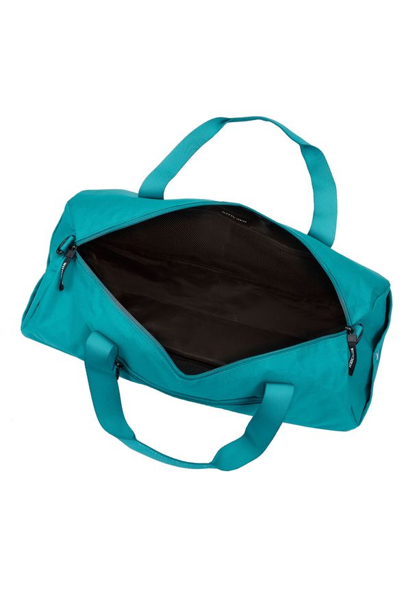 Wittchen - Torba podróżna basic duża. Kolor: turkusowy. Materiał: poliester. Styl: sportowy, elegancki