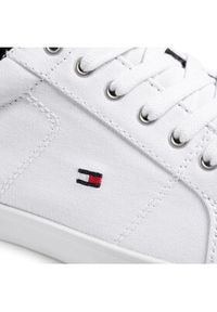 TOMMY HILFIGER - Tommy Hilfiger Sneakersy Iconic Long Lace Sneaker FM0FM01536 Biały. Kolor: biały. Materiał: materiał #4