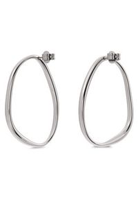 Calvin Klein Kolczyki 35000450 Srebrny. Materiał: metalowe. Kolor: srebrny #3
