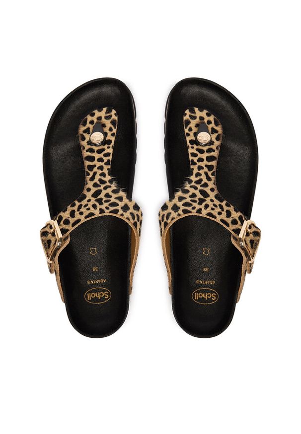 Japonki Scholl. Kolor: brązowy