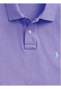 Polo Ralph Lauren Polo 710782592028 Fioletowy Regular Fit. Typ kołnierza: polo. Kolor: fioletowy. Materiał: bawełna #4