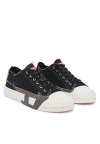 Diesel Trampki S-D-Verse Low Y03504PR012 HA688 Czarny. Kolor: czarny. Materiał: materiał #3