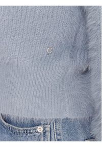 Guess Sweter W4BR25 Z3BH0 Niebieski Regular Fit. Kolor: niebieski. Materiał: syntetyk #3