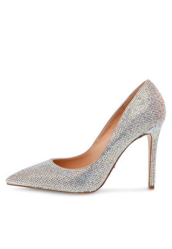 Steve Madden Szpilki Evelyn-R Pump SM11002840-02003-06K Srebrny. Kolor: srebrny. Materiał: materiał. Obcas: na szpilce