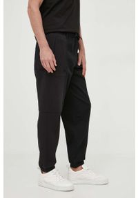 Armani Exchange spodnie męskie kolor czarny. Kolor: czarny #3