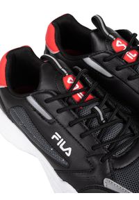 Fila Sneakersy "Saluzzo" | FFM0146 | Mężczyzna | Czarny. Nosek buta: okrągły. Kolor: czarny. Materiał: tkanina #3
