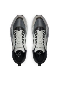 Calvin Klein Jeans Sneakersy Retro Tennis Low Mix In Sat YM0YM00877 Czarny. Kolor: czarny. Materiał: materiał #5