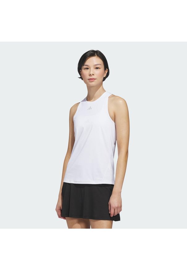 Adidas - Koszulka Club Tennis Climacool. Kolor: biały. Technologia: ClimaCool (Adidas). Sport: tenis
