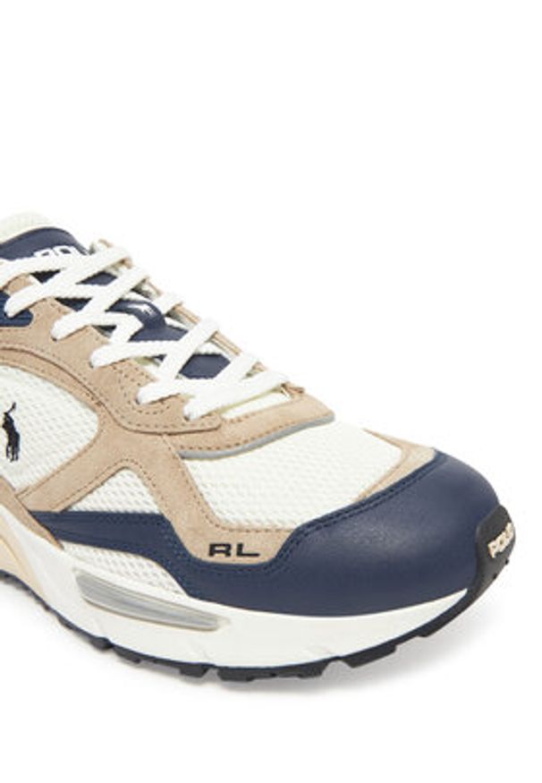 Polo Ralph Lauren Sneakersy Trackstr 809968178001 Écru. Kolor: kremowy. Materiał: zamsz, skóra