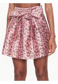Custommade Spódnica mini Rosabel 999442929 Różowy Regular Fit. Kolor: różowy. Materiał: syntetyk