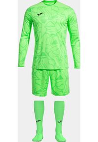 Zestaw Sportowy Joma Zamora IX dla Bramkarzy - Komfort i Funkcjonalność. Kolor: zielony. Materiał: dresówka