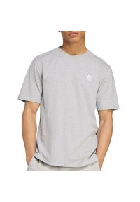 Adidas - Koszulka męska adidas Originals Trefoil Essentials JY6267 - szara. Kolor: szary. Materiał: dzianina, bawełna. Długość rękawa: krótki rękaw. Długość: krótkie #1