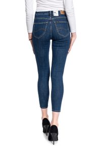 Lee - DAMSKIE SPODNIE JEANSOWE LEE Scarlett High Zip STONE TRAVIS L31BMOBJ #7