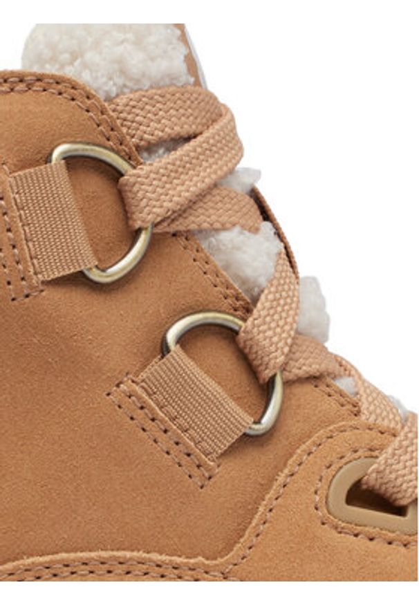 sorel - Sorel Botki Explorer III Nw La 2077961252 Brązowy. Kolor: brązowy. Materiał: zamsz, skóra