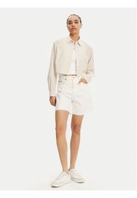 Calvin Klein Jeans Koszula J20J225078 Beżowy Regular Fit. Kolor: beżowy. Materiał: bawełna
