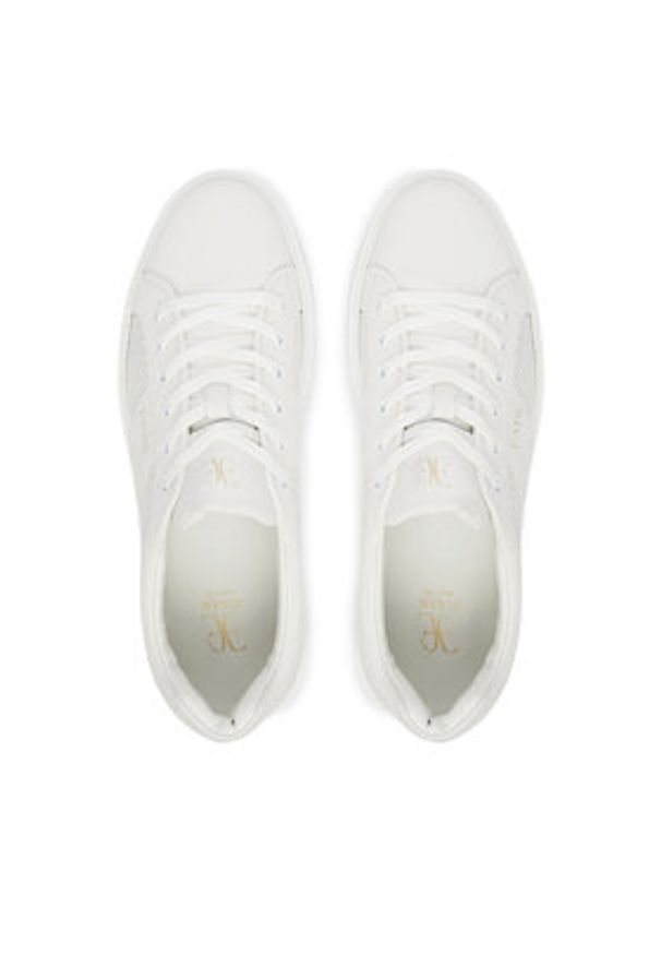 Fabi Sneakersy FU0459.A10ZIPNBA100 Biały. Kolor: biały. Materiał: skóra