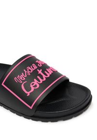 Versace Jeans Couture Klapki 80VA3SQ2 71352 899 Czarny. Kolor: czarny. Materiał: syntetyk #3