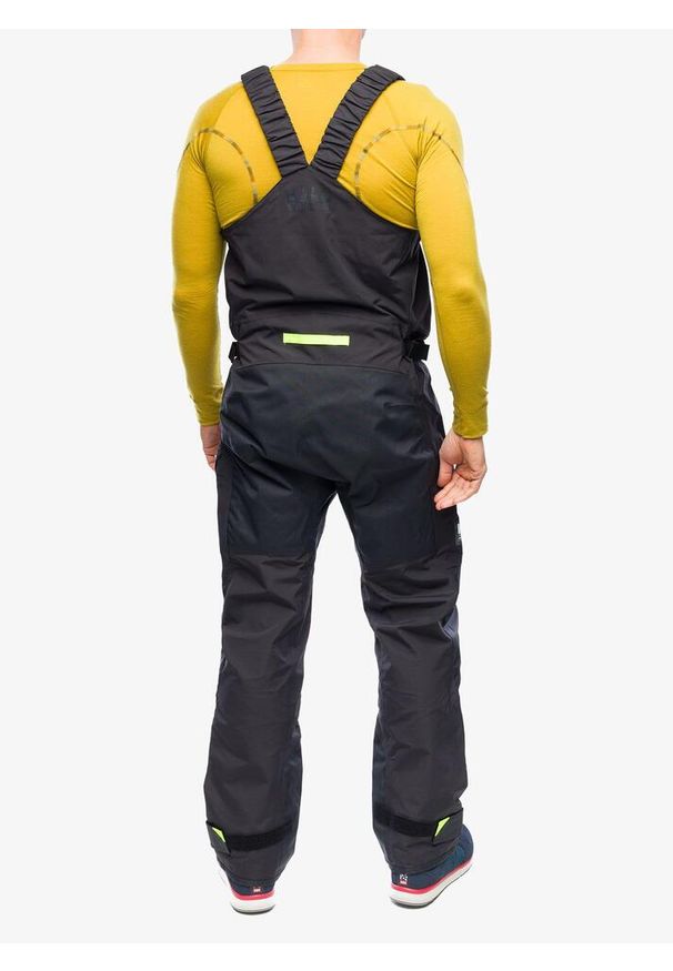Spodnie żeglarskie męskie Helly Hansen Skagen Offshore Bib. Kolor: szary. Sport: żeglarstwo