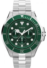 Zegarek Timex Zegarek męski Timex TW2Y33200 srebrny. Kolor: srebrny #1