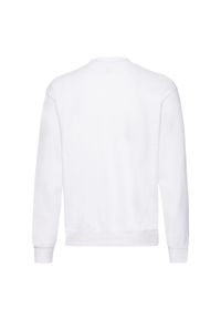 FRUIT OF THE LOOM - Klasyczna Bluza Rozpinana Unisex Dla Dorosłych. Kolor: biały