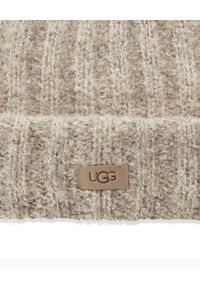 Ugg - UGG - Beżowa czapka Chunky. Kolor: beżowy. Materiał: wełna, materiał #3