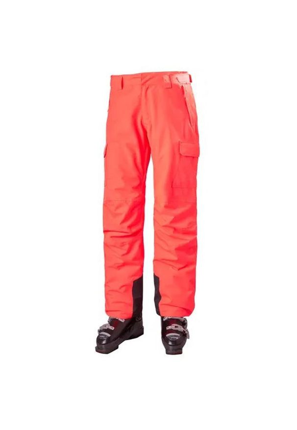 Spodnie narciarskie cargo damskie Helly Hansen switch insulated. Kolor: wielokolorowy, czerwony, różowy, pomarańczowy. Sezon: zima. Sport: narciarstwo