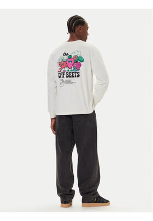 Levi's® T-Shirt Authentic 005N7-0000 Écru Regular Fit. Materiał: bawełna