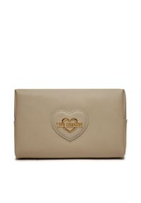 Love Moschino - LOVE MOSCHINO Kosmetyczka JC5306PP0IKL0110 Beżowy. Kolor: beżowy. Materiał: skóra #1