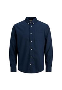 Koszula Jack & Jones Oxford marynarka w kolorze granatowym. Kolor: niebieski #1
