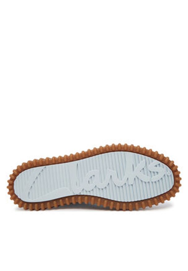 Clarks Półbuty Torhill Bee 26186669 Błękitny. Kolor: niebieski. Materiał: skóra