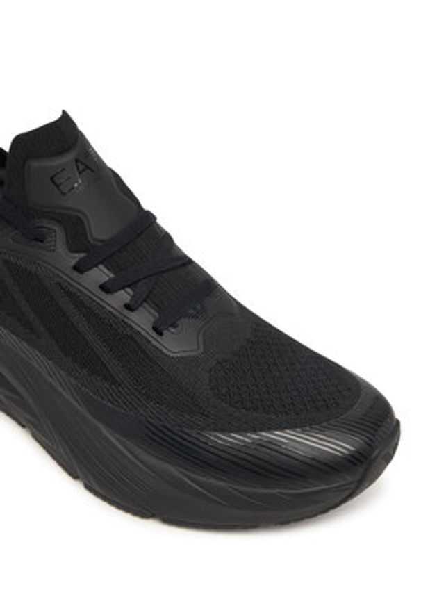 EA7 Emporio Armani Sneakersy 7X000343 AF18639 MC513 Czarny. Kolor: czarny. Materiał: materiał