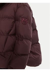 Pinko - PINKO Kurtka zimowa 101602 A2P6bord Bordowy Regular Fit. Kolor: czerwony. Materiał: syntetyk. Sezon: zima #6