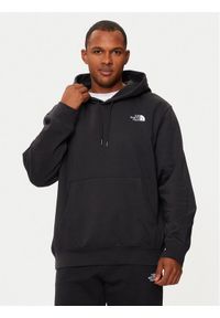 The North Face Bluza Essential NF0A89ES Czarny Regular Fit. Kolor: czarny. Materiał: bawełna