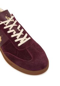Polo Ralph Lauren Sneakersy 809973707003 Bordowy. Kolor: czerwony. Materiał: zamsz, skóra #4