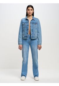 Big-Star - Spodnie jeans damskie loose Meghan 311. Stan: podwyższony. Kolor: niebieski #5