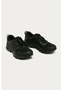 Asics - Buty. Nosek buta: okrągły. Zapięcie: sznurówki. Kolor: czarny. Materiał: syntetyk, materiał, skóra ekologiczna, guma. Szerokość cholewki: normalna. Technologia: Gore-Tex #3