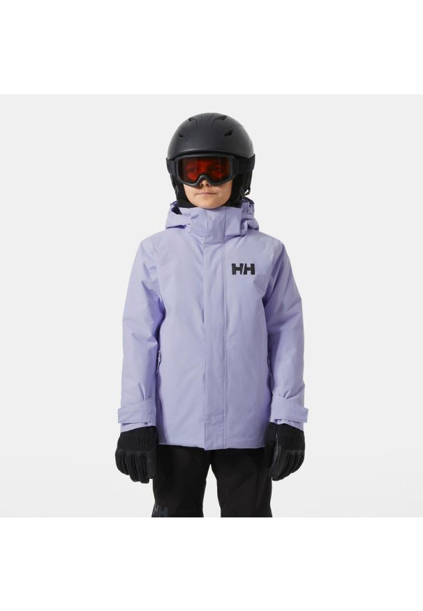 Dziecięca kurtka narciarska Helly Hansen Level. Kolor: fioletowy. Sezon: zima. Sport: narciarstwo