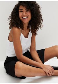 bonprix - Szorty dresowe z kieszeniami. Kolor: czarny. Materiał: dresówka #3