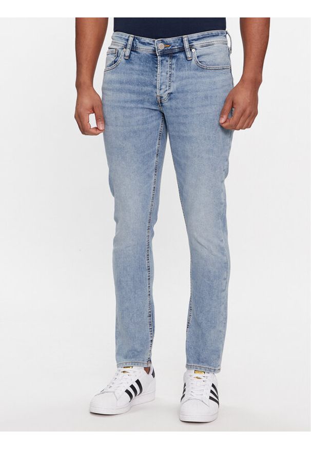 Jack & Jones - Jack&Jones Jeansy Glenn 12249191 Niebieski Slim Fit. Kolor: niebieski