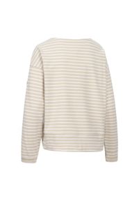 TRESPASS - Top Damski / Damski Soothing Striped Marl Top. Kolor: biały. Sport: turystyka piesza #2