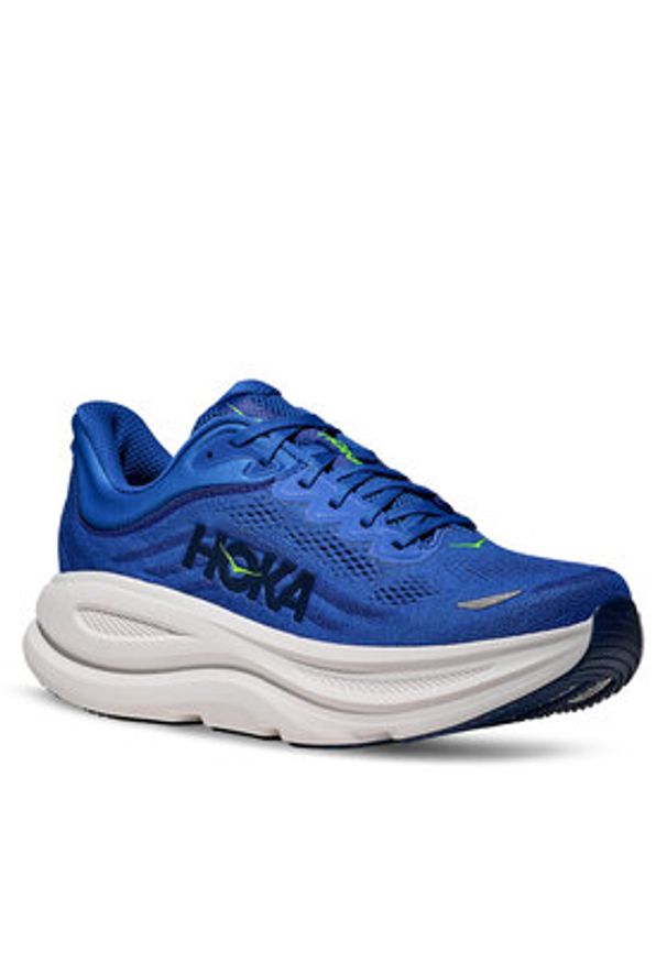 HOKA - Hoka Buty do biegania Bondi 9 1162011 Niebieski. Kolor: niebieski. Materiał: materiał